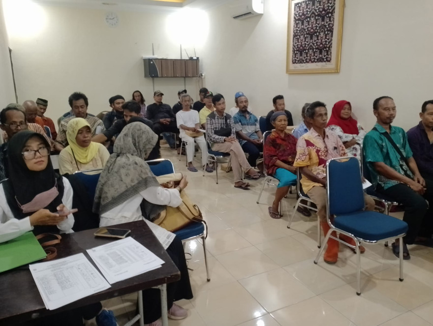 Sosialisasi Kepada Calon Penerima Program Bantuan HALS 2024